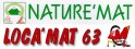 Logo Nature'mat - Locamat 63