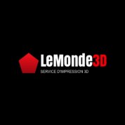 Logo Le Monde 3d