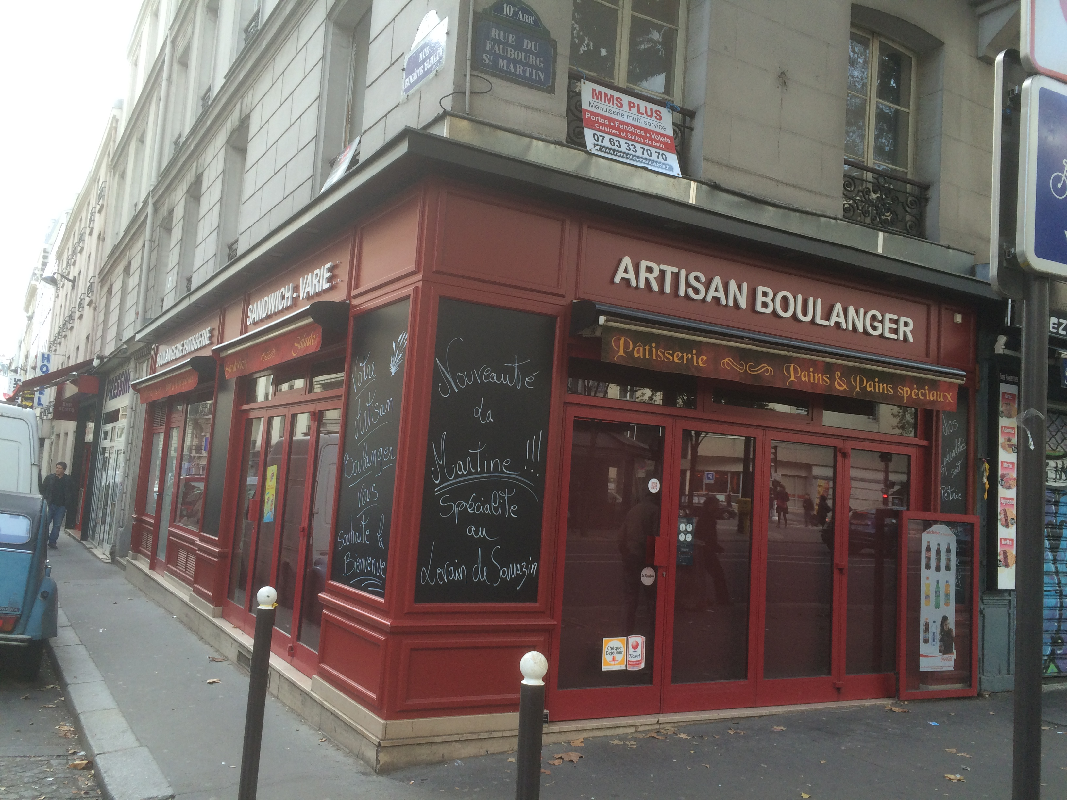 façade boulangerie paris 