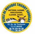 logo école De Musique De Batterie Djembé Percussions Piano Chant Thierry Soursas