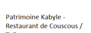 logo Patrimoine Kabyle