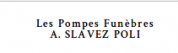 logo Les Pompes Funèbres A. Slavez Poli