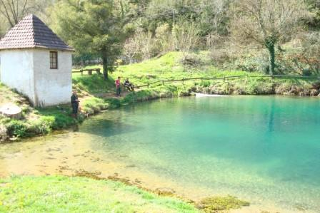 Ouverture de la pêche à la truite au gouffre