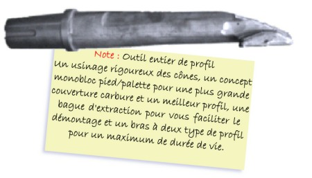 Bouroir MOURGEON-MKTool vue de profil 
