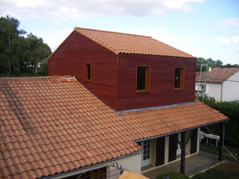 Surélévation en bois