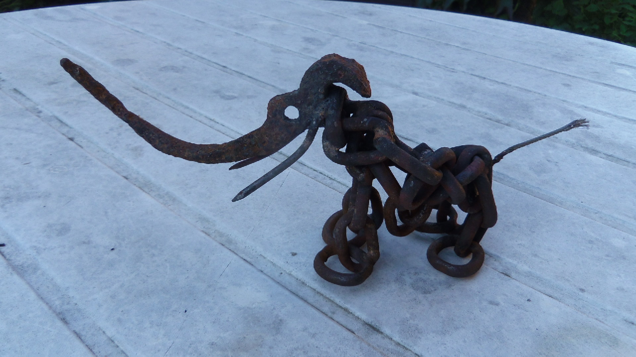 créations maison en métal recyclé