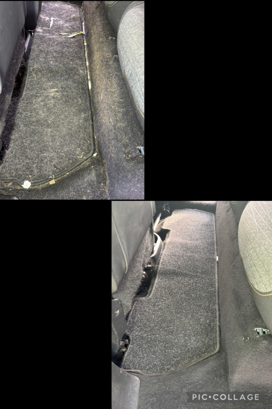 moquette et tapis arrière du berlingo