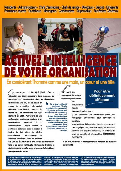 Activez l'intelligence de votre organisation !