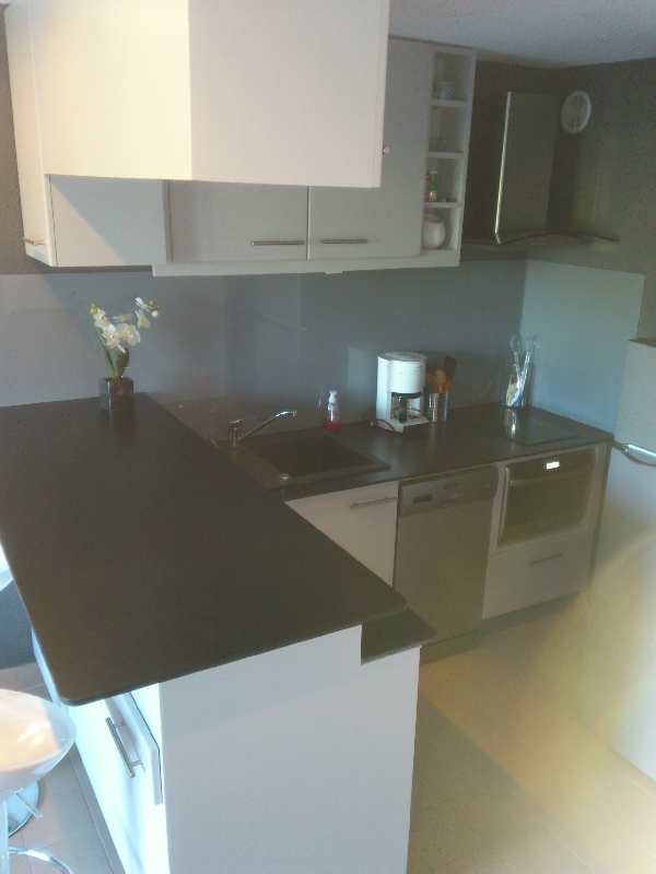 cuisine avec retour table  