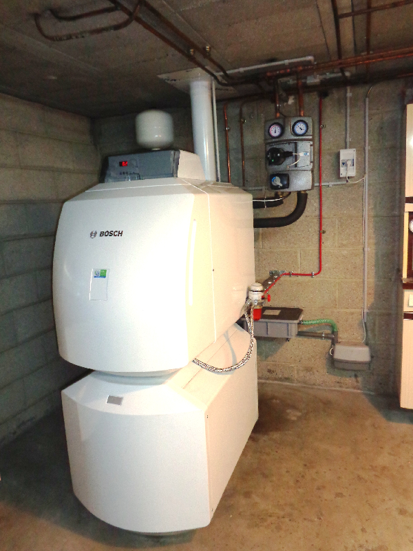 condensation fioul avec preparateur sanitaire