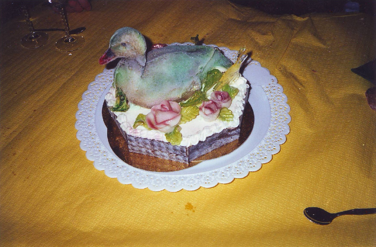  canard ( crème glacée + Sorbet)  20 parts