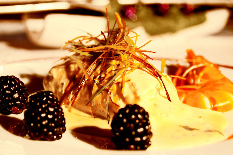 Filet de Loup, sauce champagne