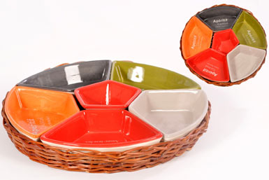 set apéritif 6 pcs antipasti