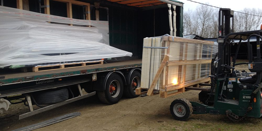 Livraison directe chantier - domicile Verandas - Pergolas