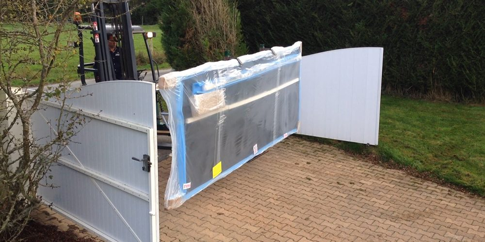 Livraison directe chantier - domicile Portails