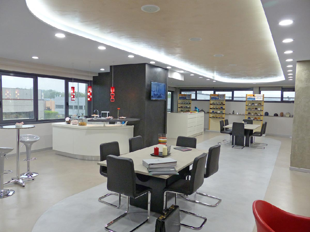 Projet de réaménagement des show-rooms (Italie) Lyon