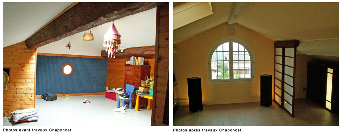 Réaménagement des combles (Chaponost) Lyon