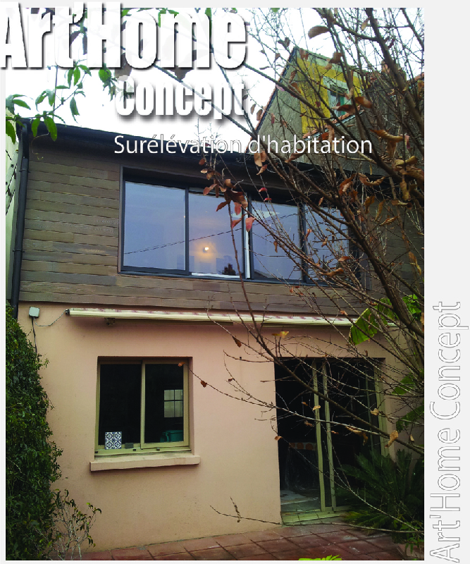 Surélévation d'habitation
