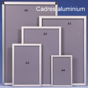 CADRES AFFICHES ALUMINIUM 