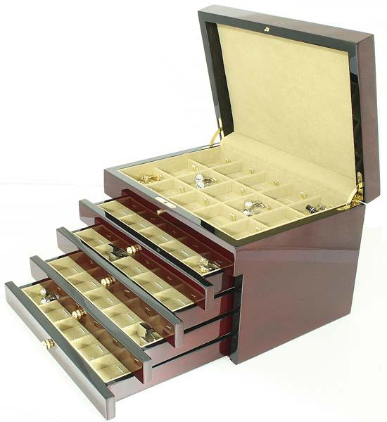 boite boutons de manchette Teck AYOUSBOX