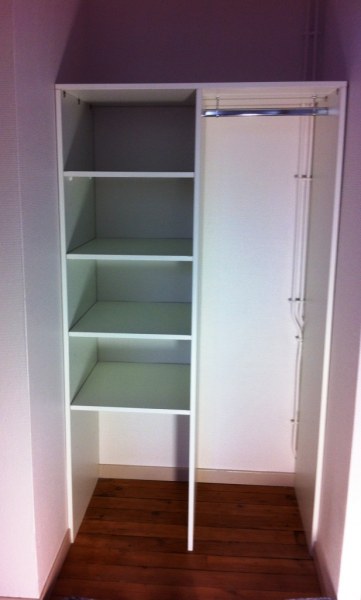 Aménagement de placard