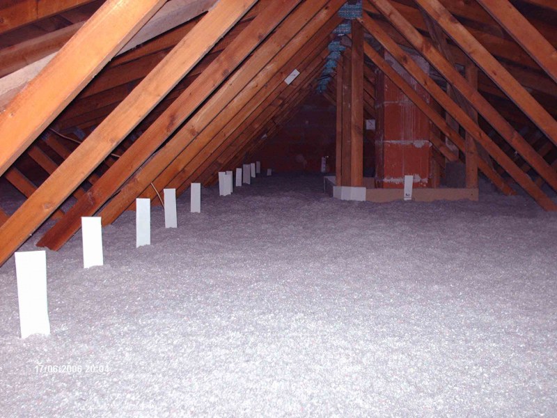 Isolation de combles perdus