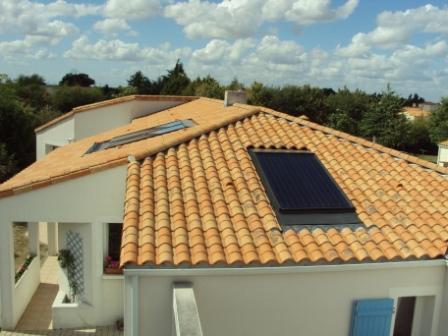 Capteur solaire en intégration