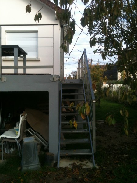 Escalier & garde-corps inox