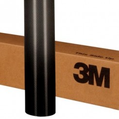 rouleau de film carbone disponible en noir , gris , blanc