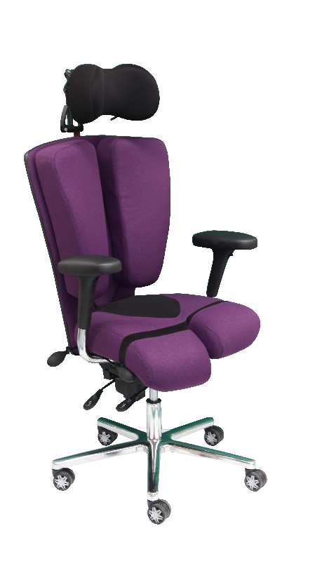 Fauteuil ARTHRODESIO avec libération de la colonne vertébrale pour les personnes équipées de prothèses, ou ayant des pathologies de types sc