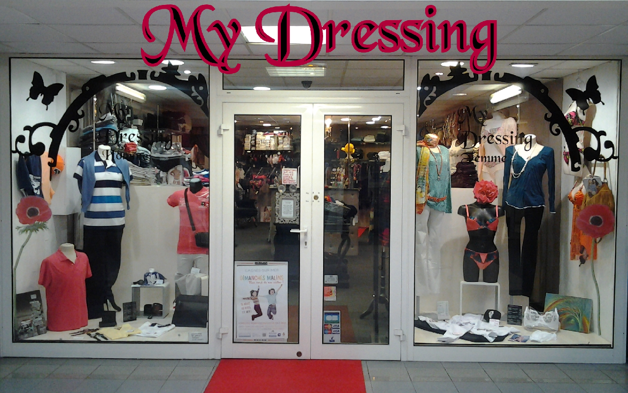 Vitrines My Dressing, magasin de vêtements à Cagnes sur mer