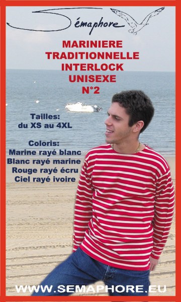 Marinière en Interlock