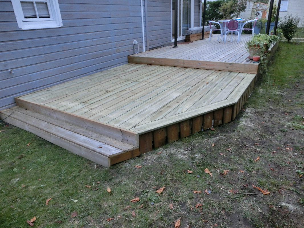 Prolongement terrasse