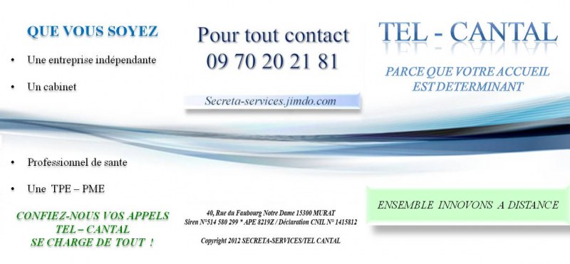 FLYERS  TEL-CANTAL