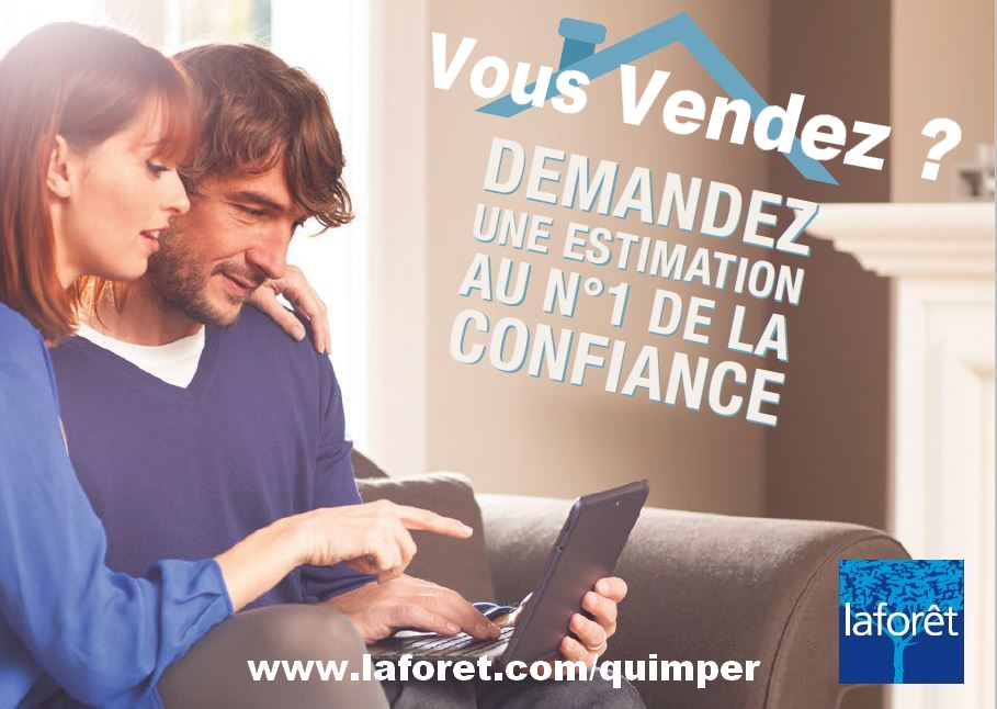 Vous vendez, demandez une estimation à votre agence immobilière Quimper