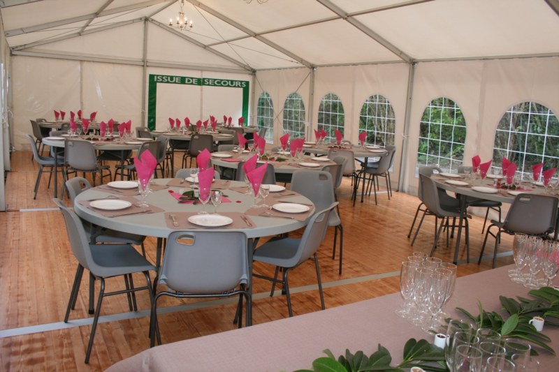Structure 6m de pignon pour repas