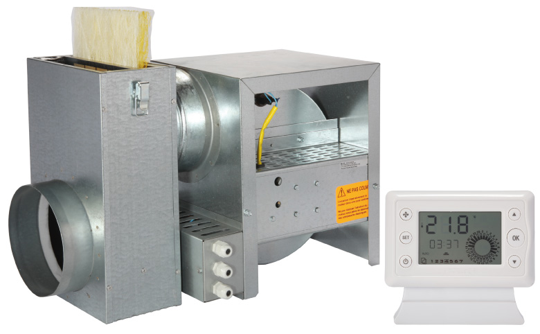 Récupérateur d'air chaud Rubis