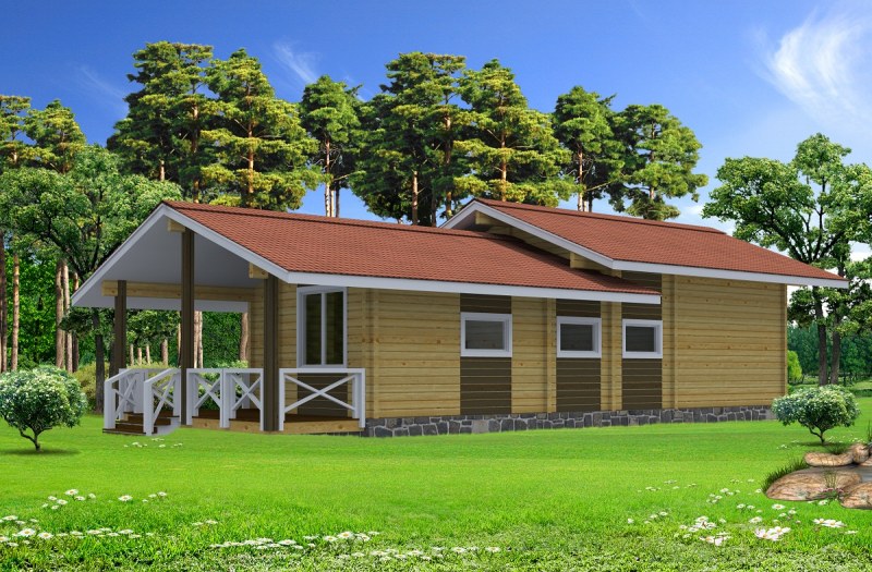 Maison en bois - AB 66
