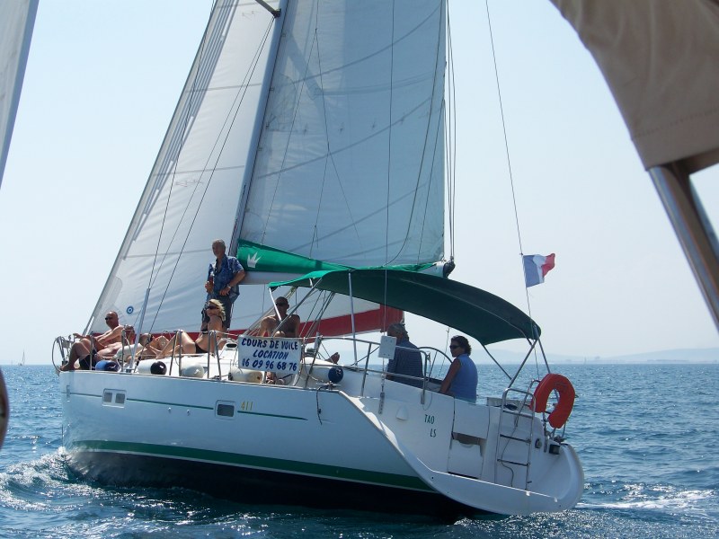 Balade en mer avec équipage