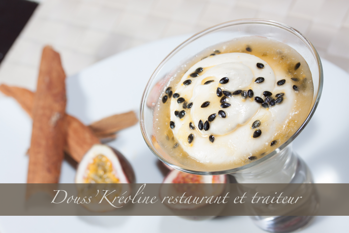 Dessert au fruit de la passion