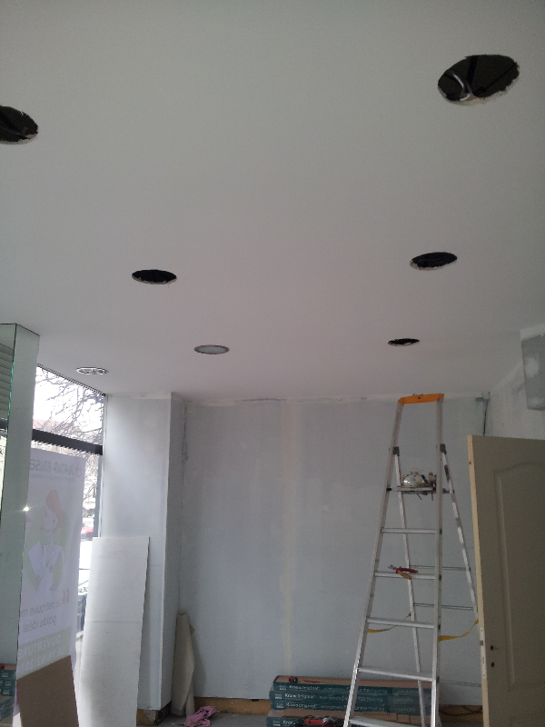 rénovation de l'espace de vente d'une boutique 