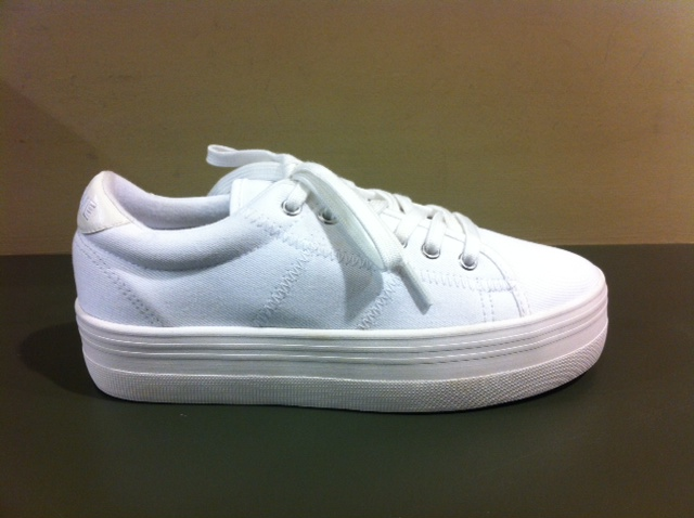 No Name Plato Sneaker Blanc semelle blanche