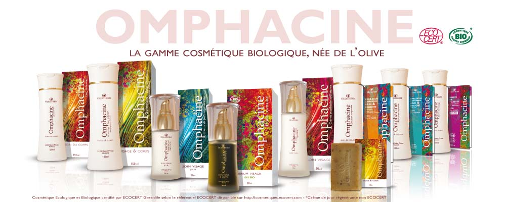 gamme Omphacine née de l'olivier