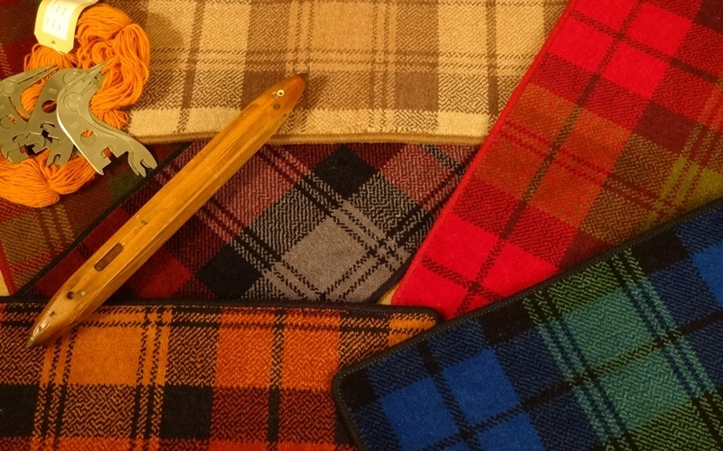 Moquettes A3C Carpets - Collection Tartans et Kilts - Tissage axminster 80% laine 20% nylon - 10 coloris 3,66m de large