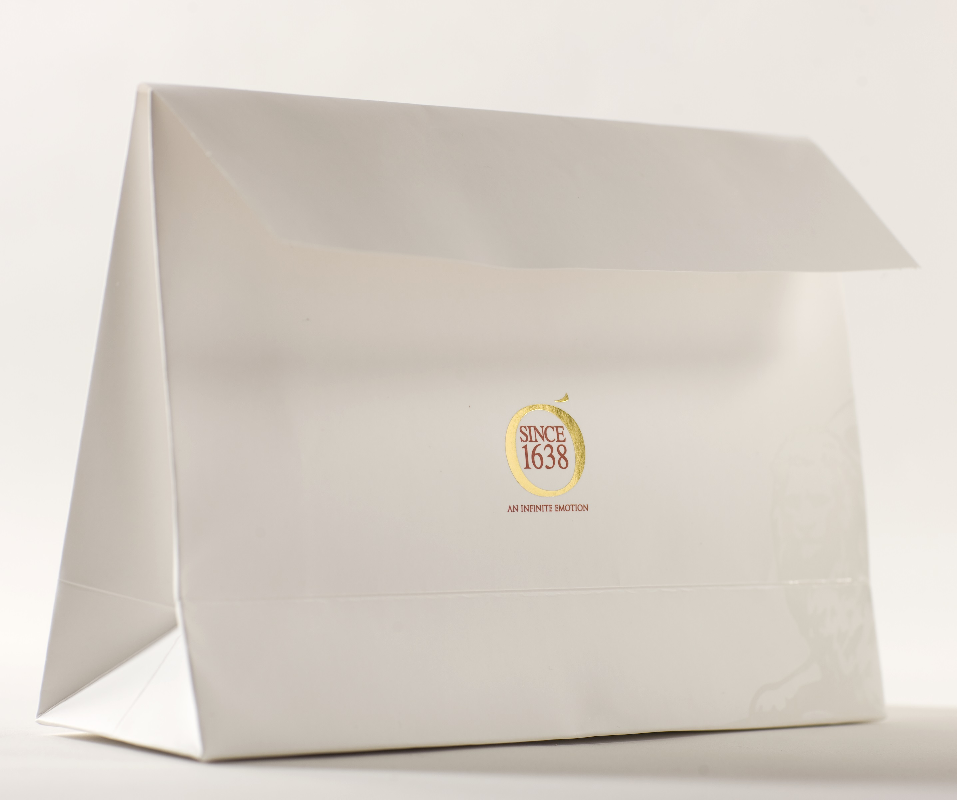 pochette papier luxe