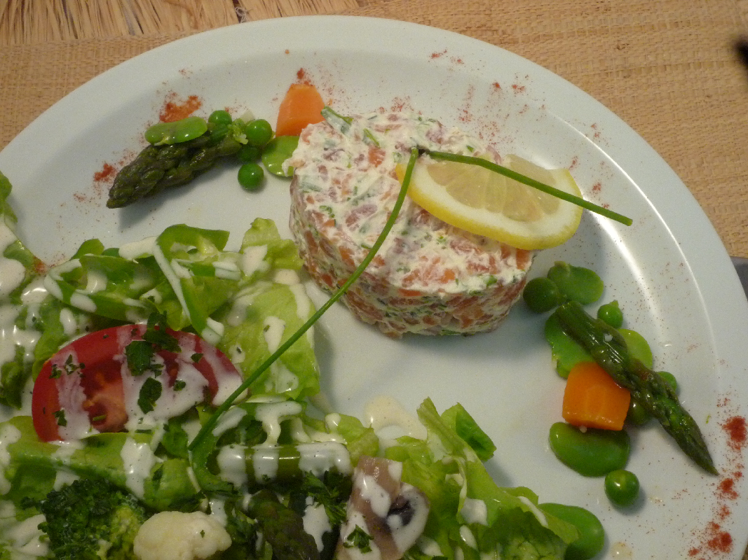 Tartare de truite de Banka
