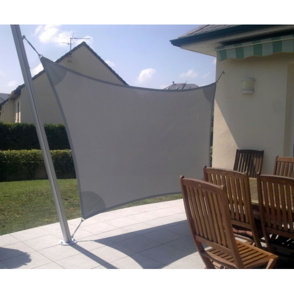 Voile d'ombrage separation