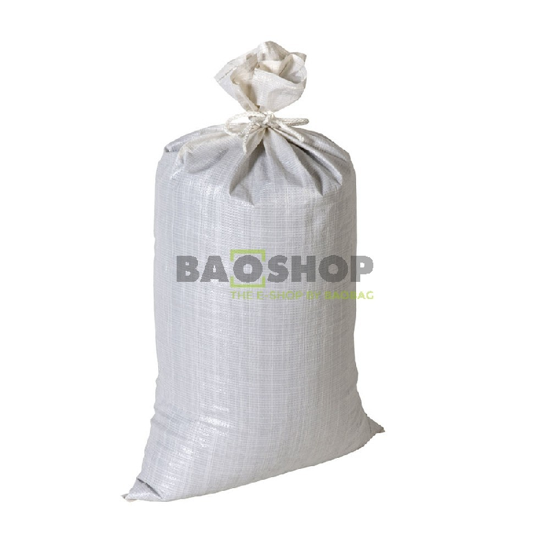 Sac polypropylène blanc (plusieurs tailles disponibles)