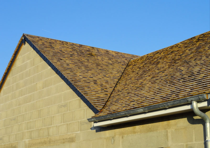 Tuiles en bois chêne