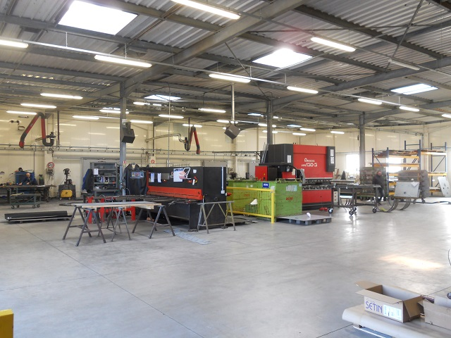 vue globale de l'atelier